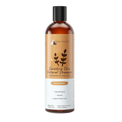 Kin+Kind Sensitive Skin Natural Shampoo - Oatmeal Unscented