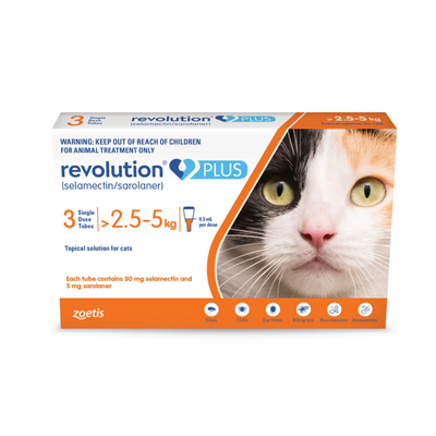Revolution Plus for Cats 5.6-11lbs