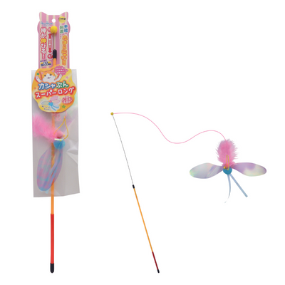 Petz Route Rustling Long Cat Rod Toy