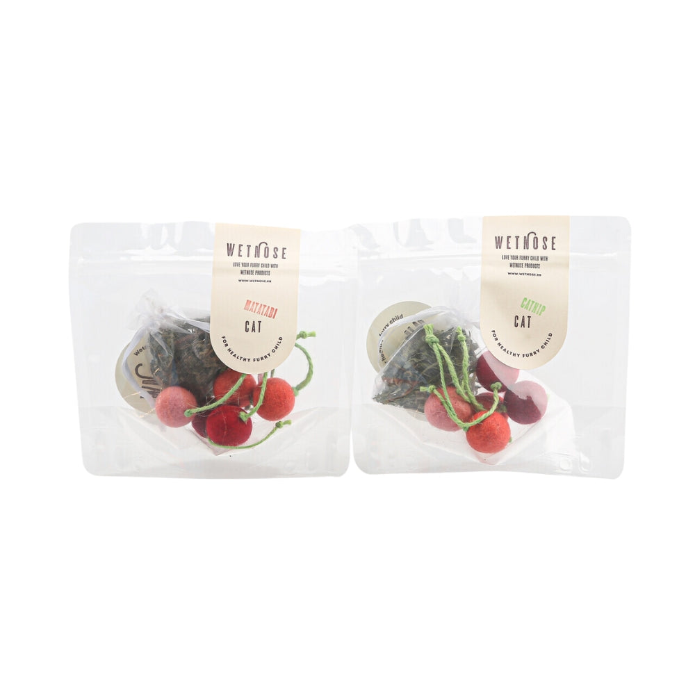 Wetnose Cherry 5 Set Cat Toy