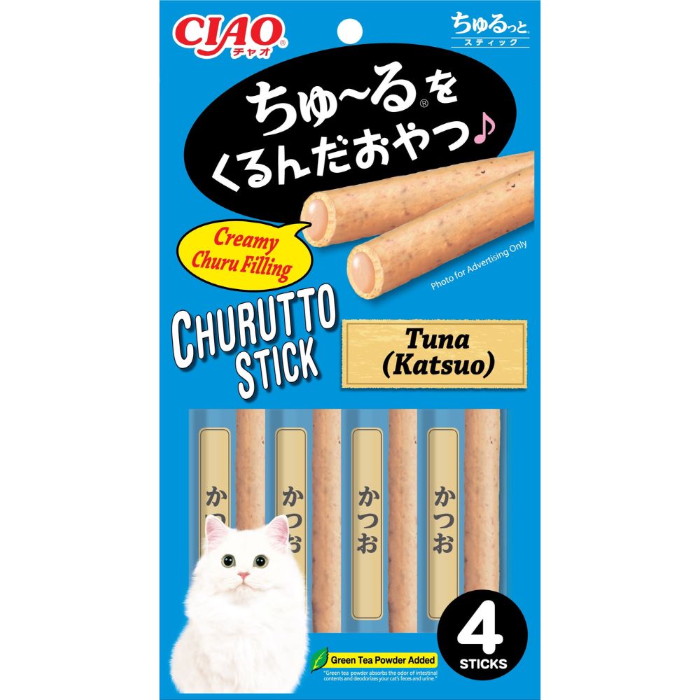 Ciao Churutto Grilled Skipjack Tuna & Chicken Tender Treat