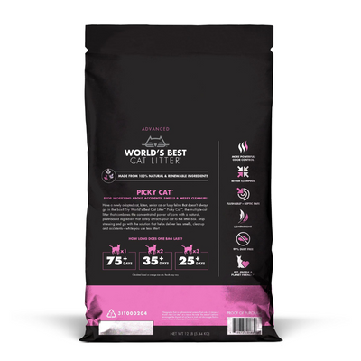 World’s Best Cat Litter Corn Kernel Clumping Cat Litter – Picky Cat
