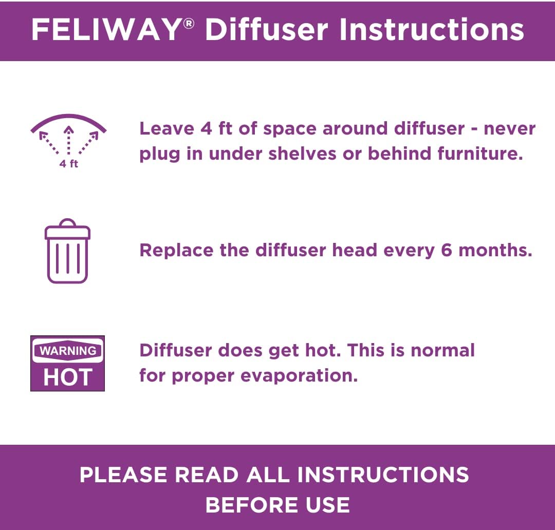 Feliway: Pheromone Diffuser + Vial for Cats