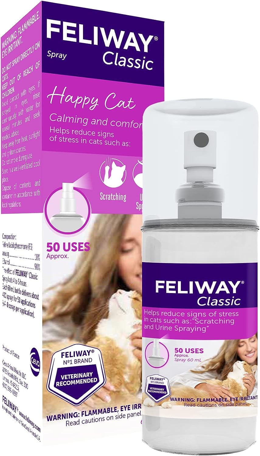 Feliway Spray Bottle 60ml Neko Neko