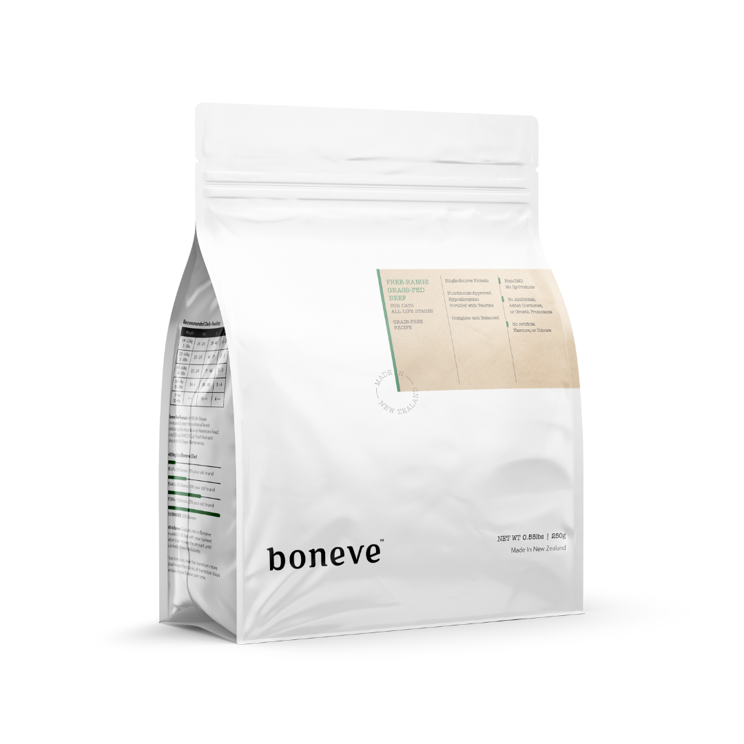 Boneve Earthmade Dry Cat Food for All Life Stages β Free-Range Grass-Fed Beef