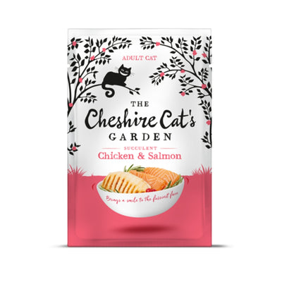 The Cheshire Cat's Garden Chicken & Salmon Wet Cat Food, 85g