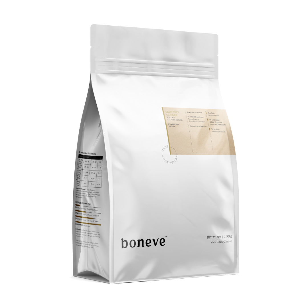 Boneve Earthmade Dry Cat Food for All Life Stages β Cage-Free Chicken