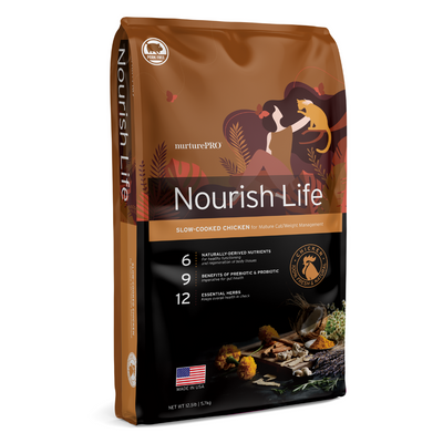 Nurture Pro Nourish Life Chicken Formula Mature 7+ Dry Cat Food
