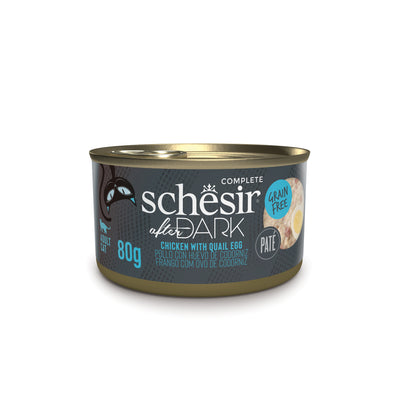 Schesir After Dark Pate - Chicken with Quail Egg, 80g