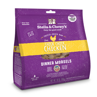 Stella & Chewy’s Dinner Morsels Freeze-Dried Cat Food – Chick Chick Chicken