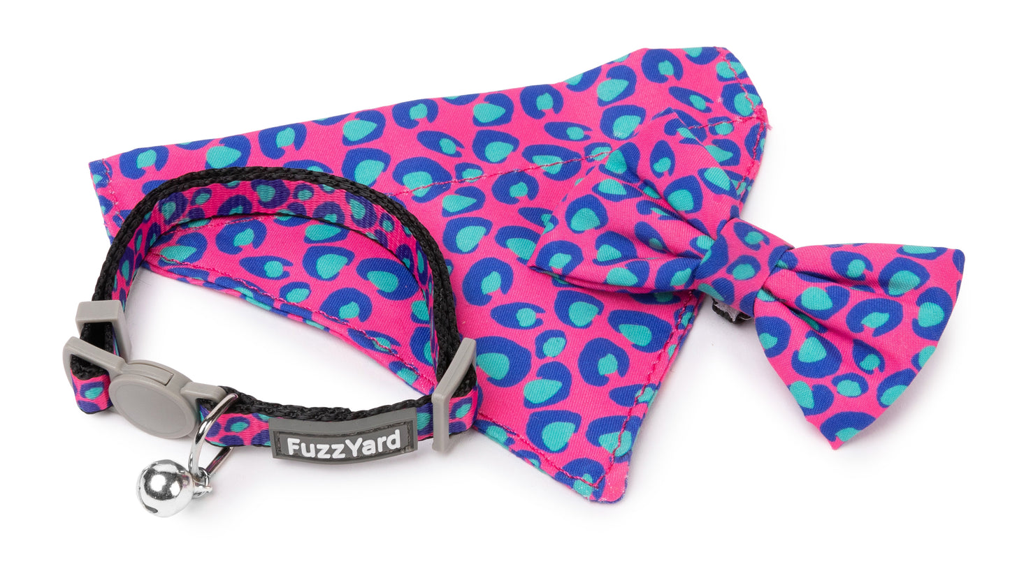 FuzzYard Cat Collar, Bandana & Bowtie Fashion Pack (assorted designs)
