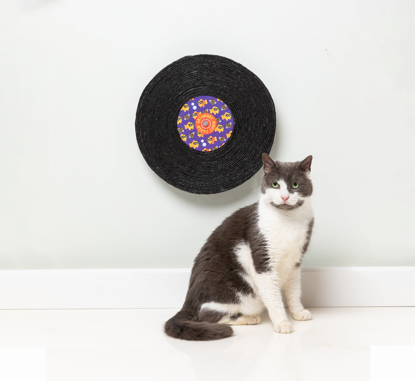 Fuzzyard Record Cat Scratcher (assorted designs)