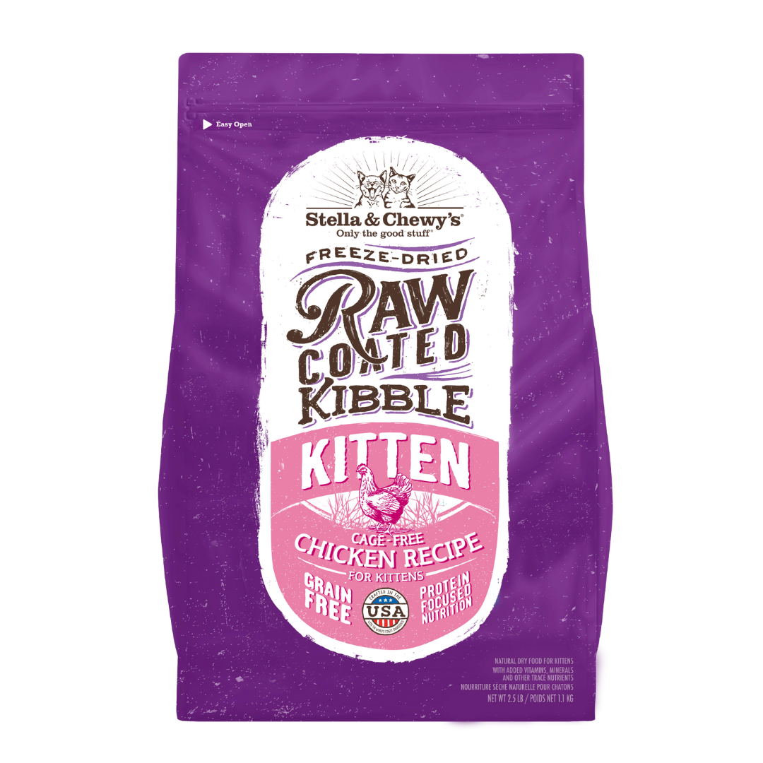 Stella Chewy s Raw Coated Dry Kitten Food 5lb Neko Neko