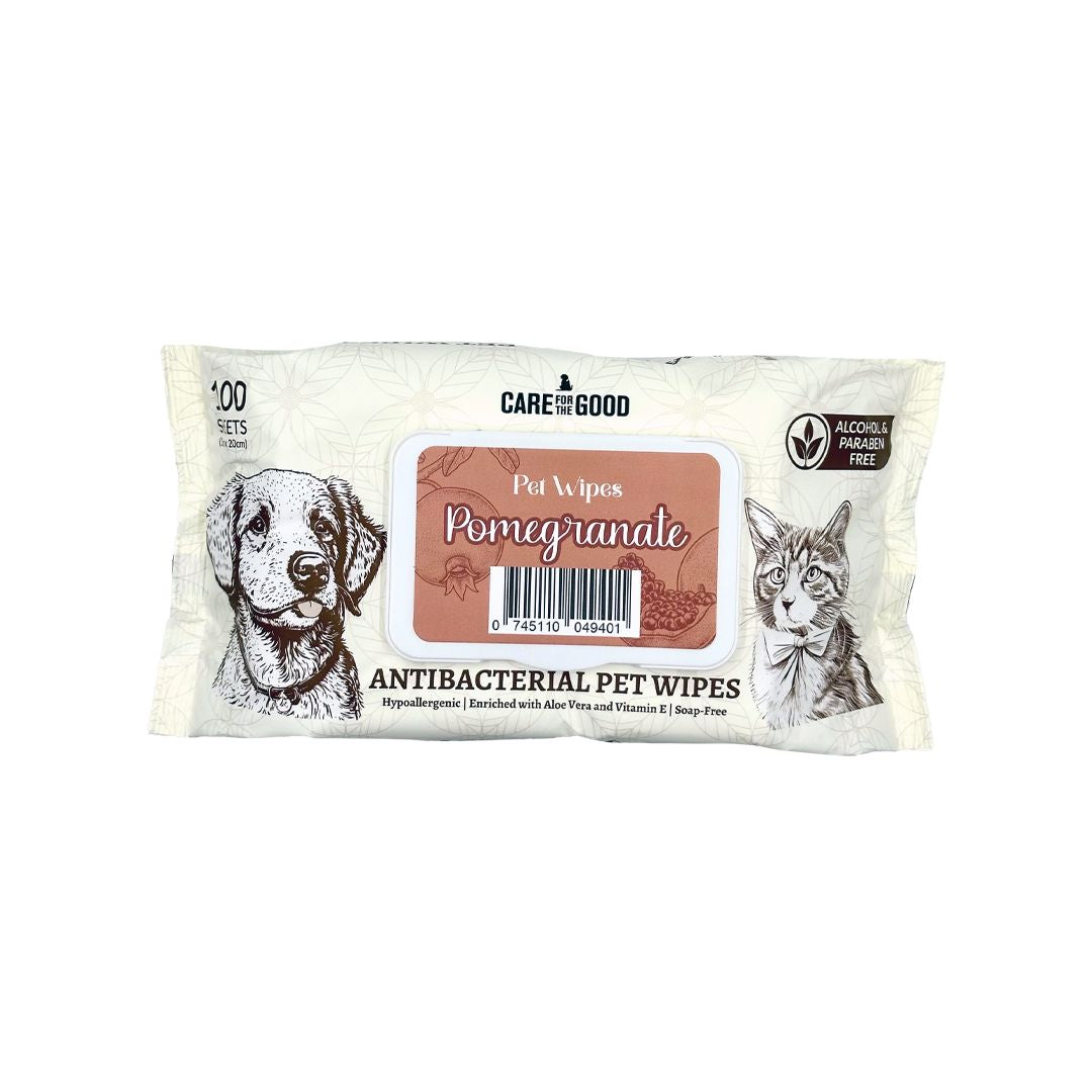 Care For the Good Wet Wipes - Pomegranate