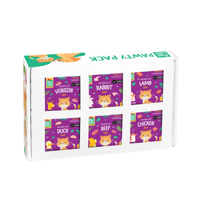 PetCubes Raw Pawty Pack for Cats - Variety