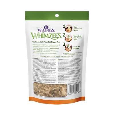 Whimzees Cat Dental Treats - Chicken Flavour, 2oz