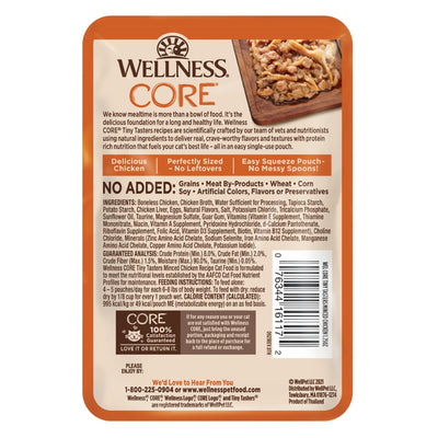 Wellness CORE Tiny Tasters Minced Chicken Wet Cat Food, 1.75 oz