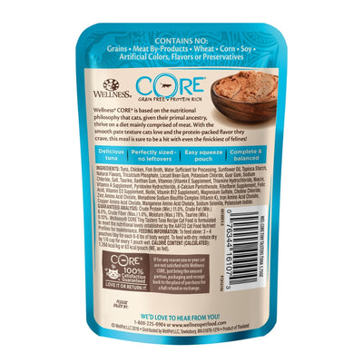 Wellness CORE Tiny Tasters Tuna Pate Wet Cat Food, 1.75 oz