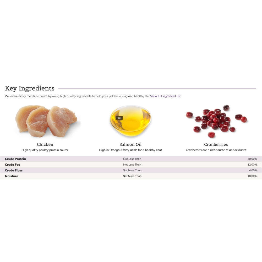 Wellness Kittles Chicken & Cranberries Recipe Cat Treats, 2 oz
