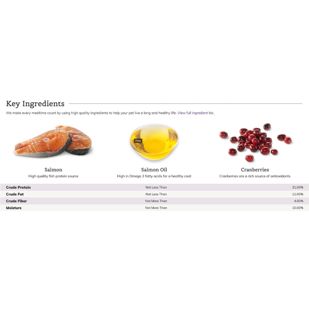 Wellness Kittles Salmon & Cranberries Recipe Cat Treats, 2 oz