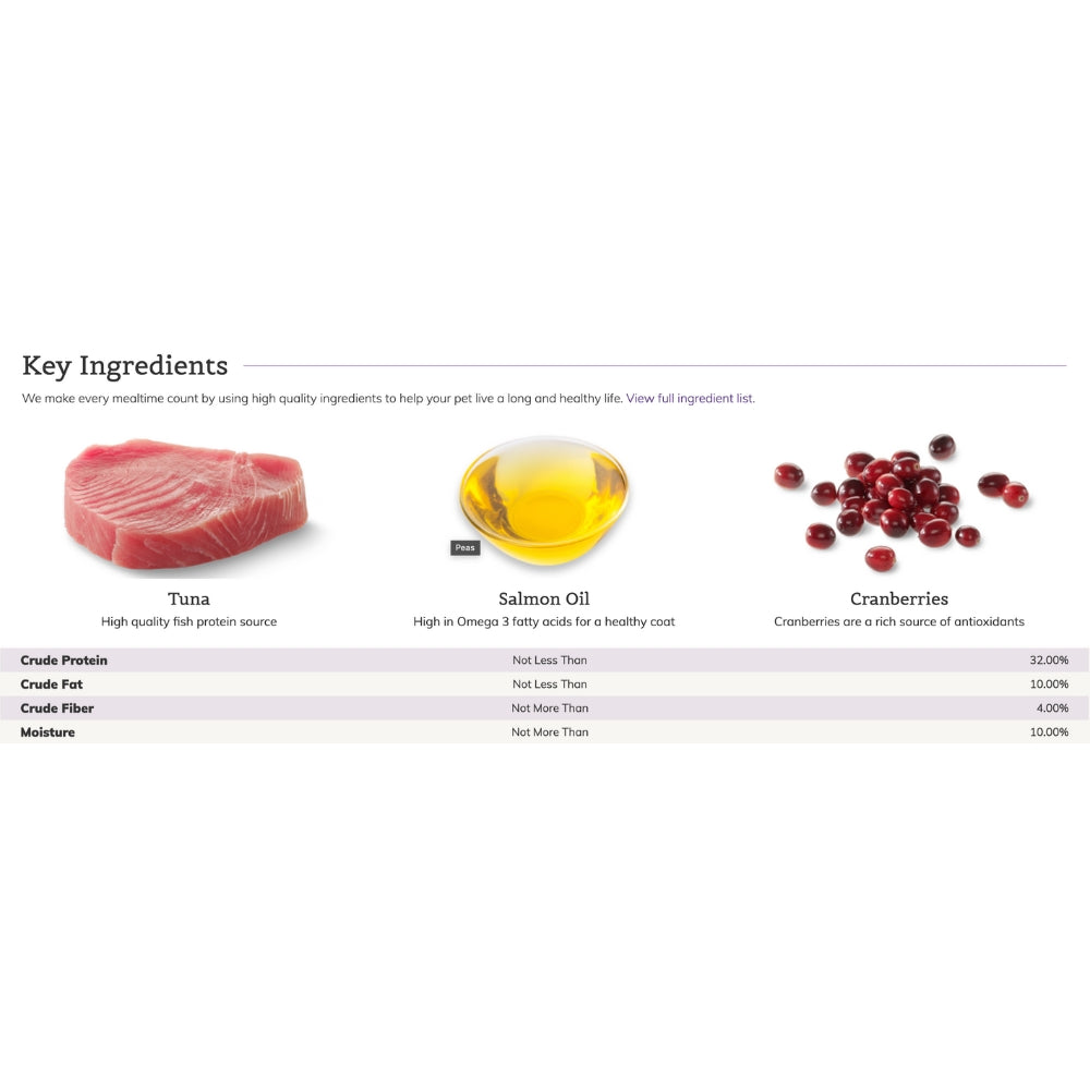 Wellness Kittles Tuna & Cranberries Recipe Cat Treats, 2 oz