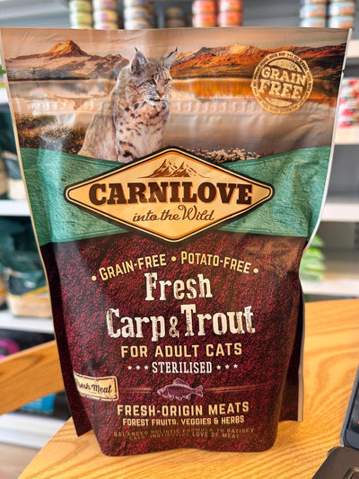 Carnilove Fresh Carp & Trout for Adult cats 400 g