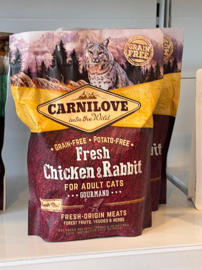 Carnilove Fresh Chicken & Rabbit Gourmand for Adult cats 400 g