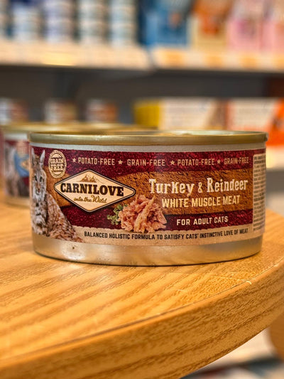 Carnilove - Turkey & Reindeer for Adult Cats 100 g