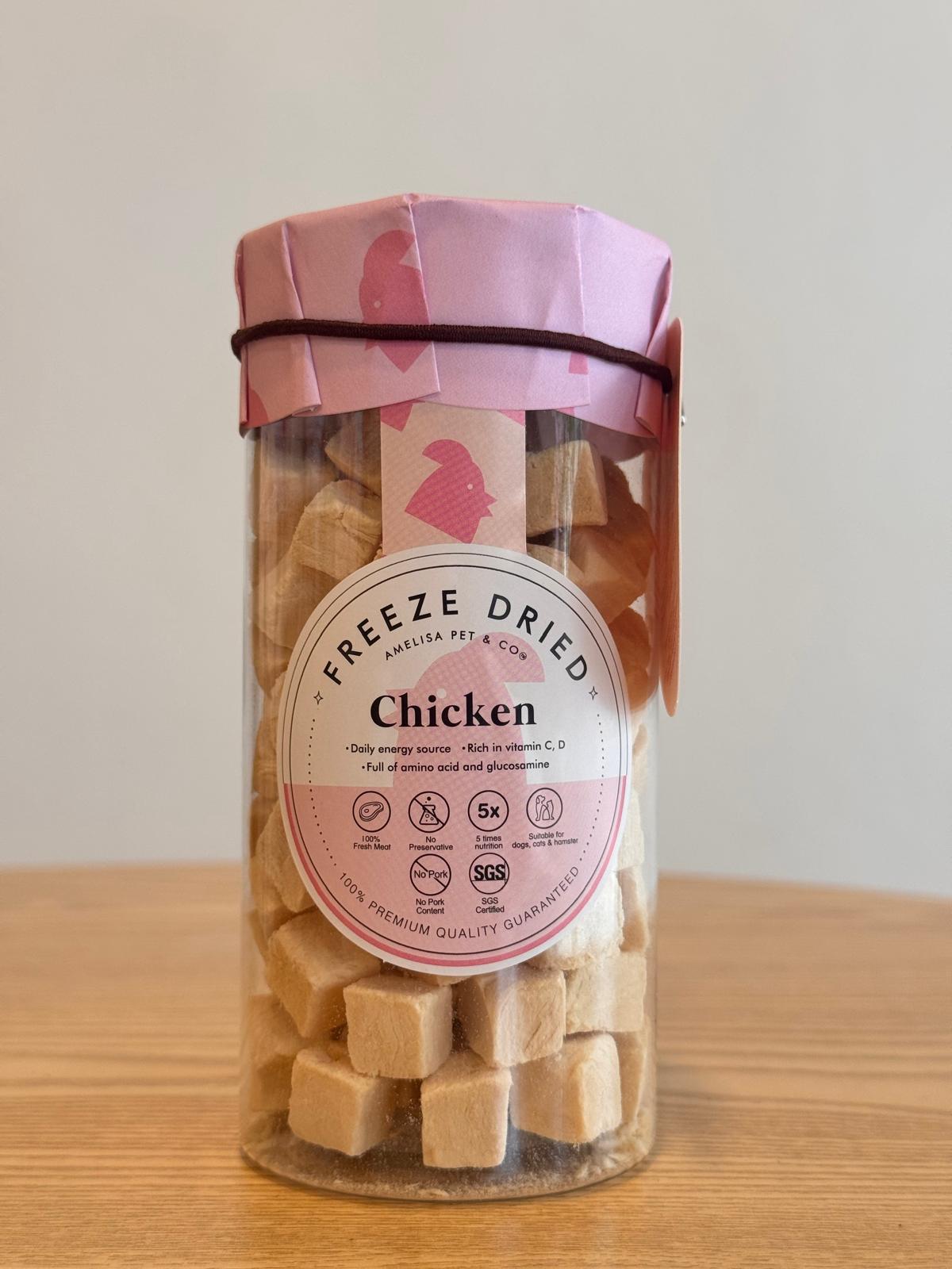 Amelisa Pet & Co - Chicken Mini Freeze Dried 50g