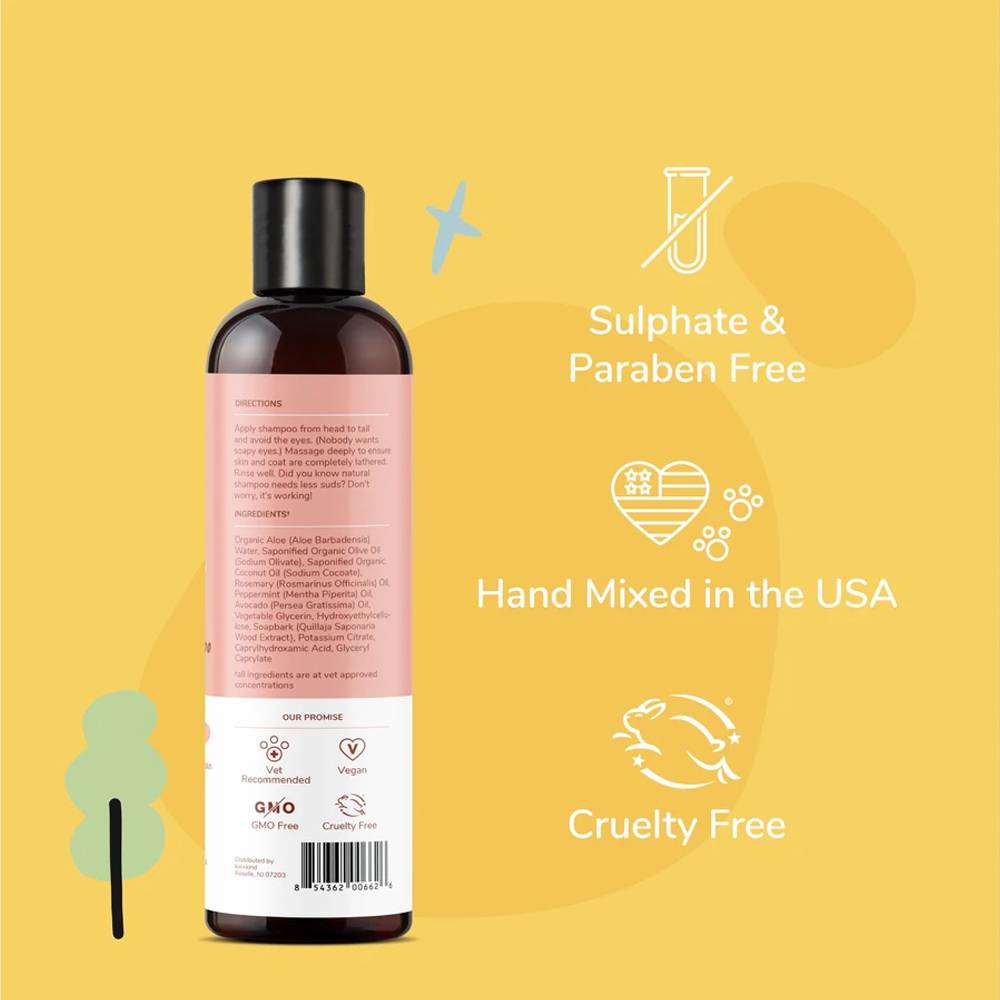 Kin+Kind Itchy Pet Natural Shampoo - Rosemary+Peppermint