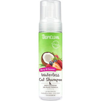 Tropiclean Deep Cleaning Waterless Shampoo for Cats