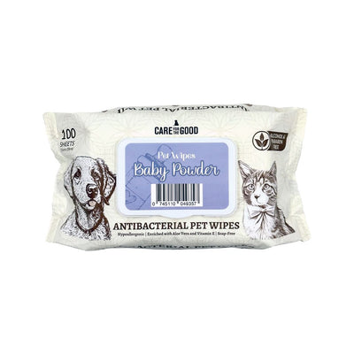 Care For the Good Wet Wipes - Baby Powder