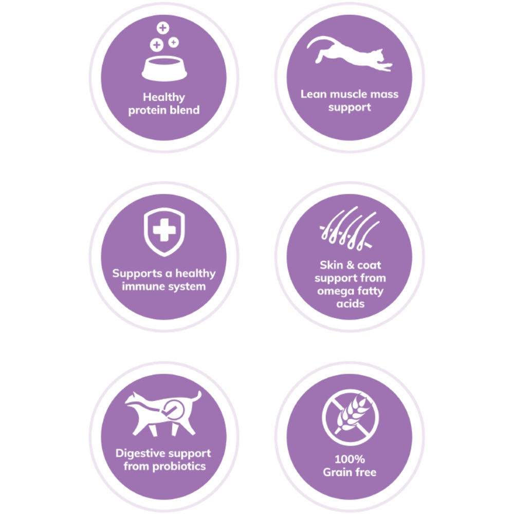 Wellness CORE Indoor Deboned Chicken, Turkey & Chicken Meals Dry Cat Food