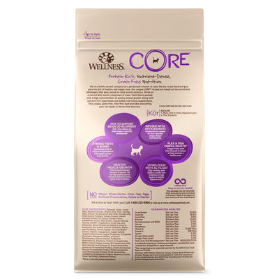 Wellness Core Kitten Deboned Turkey, Turkey Meal & Deboned Chicken Dry Cat Food