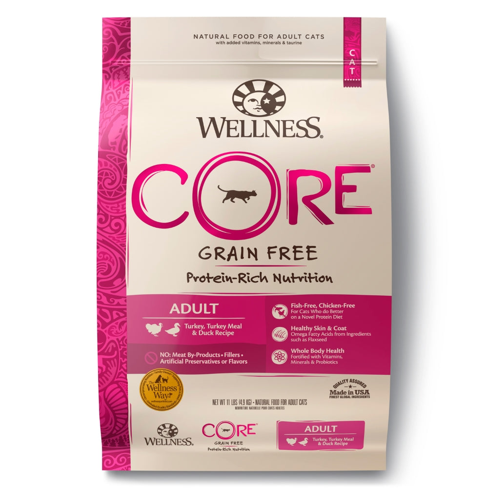 Wellness CORE Adult Turkey, Turkey meal & Duck Dry Cat Food