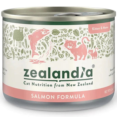 Zealandia Salmon Mousse Patè Kitten Formula, 170g