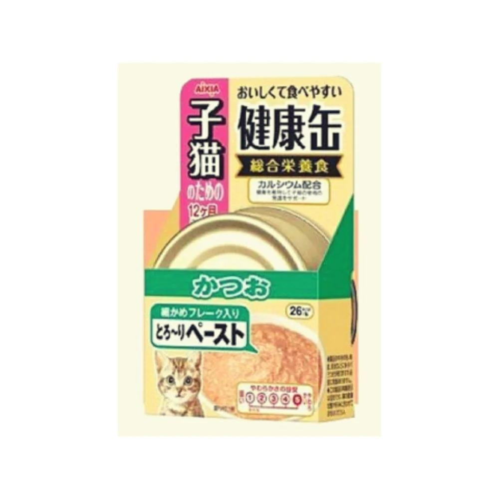 Aixia Kenko-can β Skipjack & Tuna Paste for Kittens, 40g