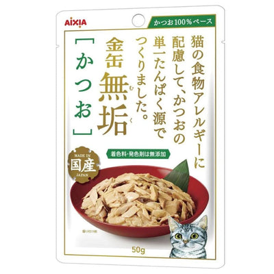 Aixia Kin-can Pure Pouch - Skipjack Tuna, 50g