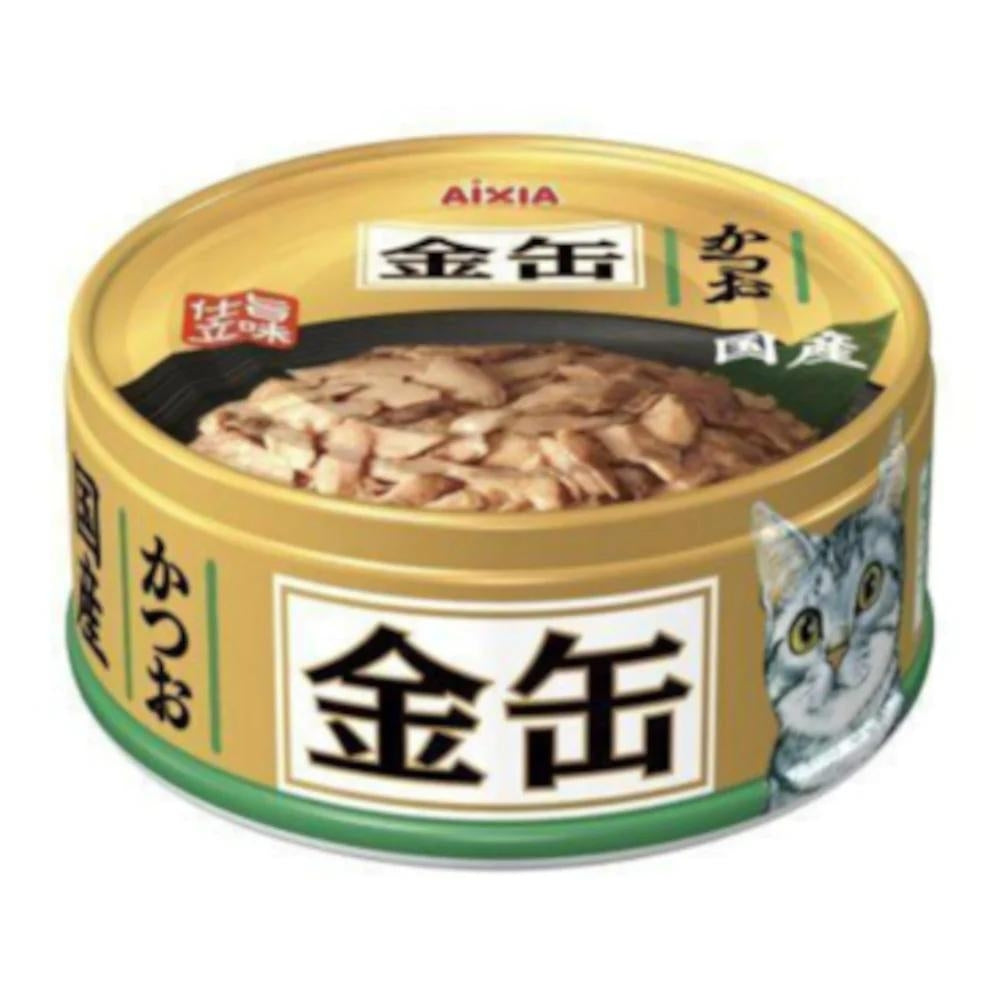 Aixia Kin-Can Mini Skipjack Tuna Canned Cat Food, 70g