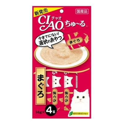 Ciao Churu Maguro Tuna Liquid Cat Treats, 56g