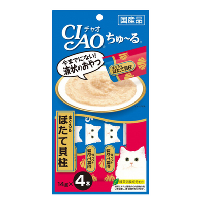 Ciao Churu Tuna & Scallop Liquid Cat Treats