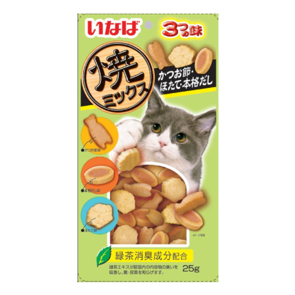 Ciao Tuna & Chicken Fillet with Tuna, Dried Bonito and Scallop Soft Cat Treats