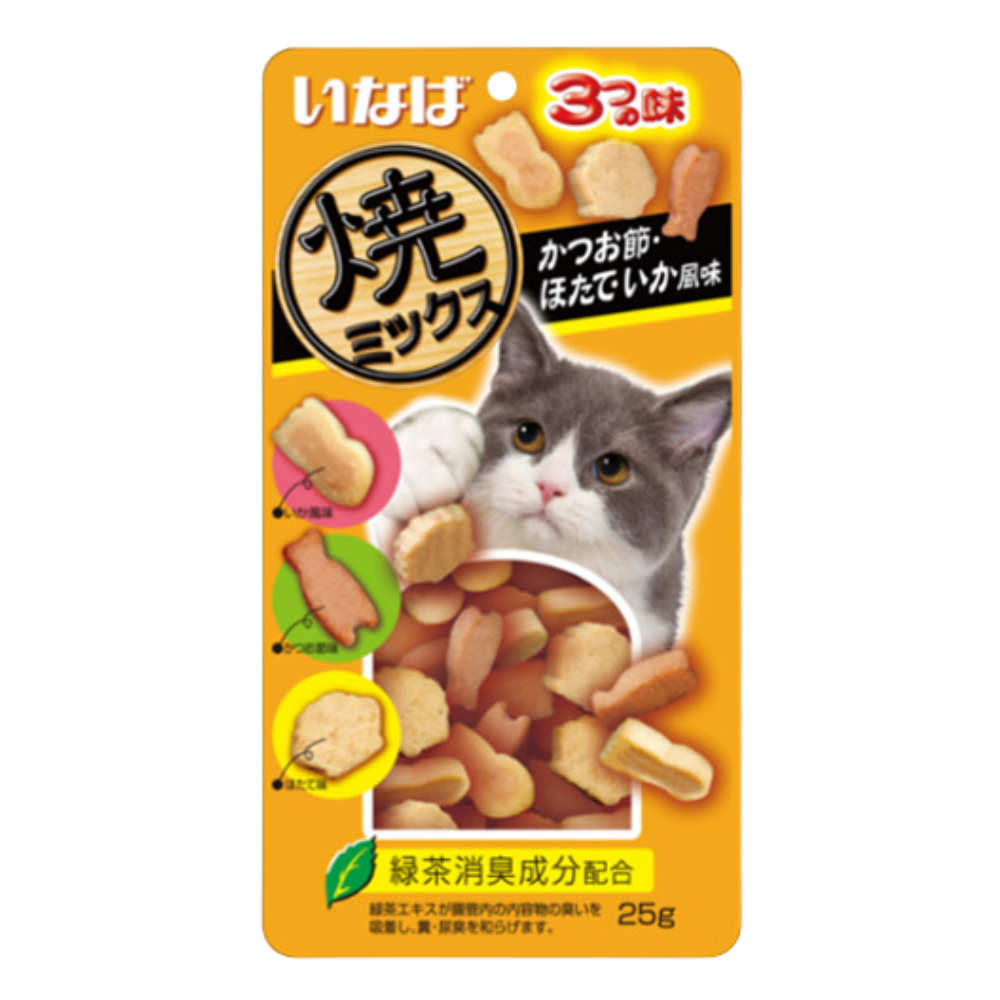 Ciao Tuna & Chicken with Dried Bonito & Scallop Soft Cat Treats