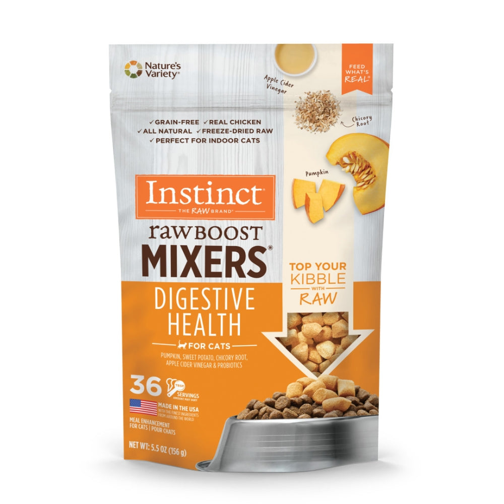 Instinct Freeze-Dried Raw Boost Mixers Grain-Free Digestive Health , 5.5oz