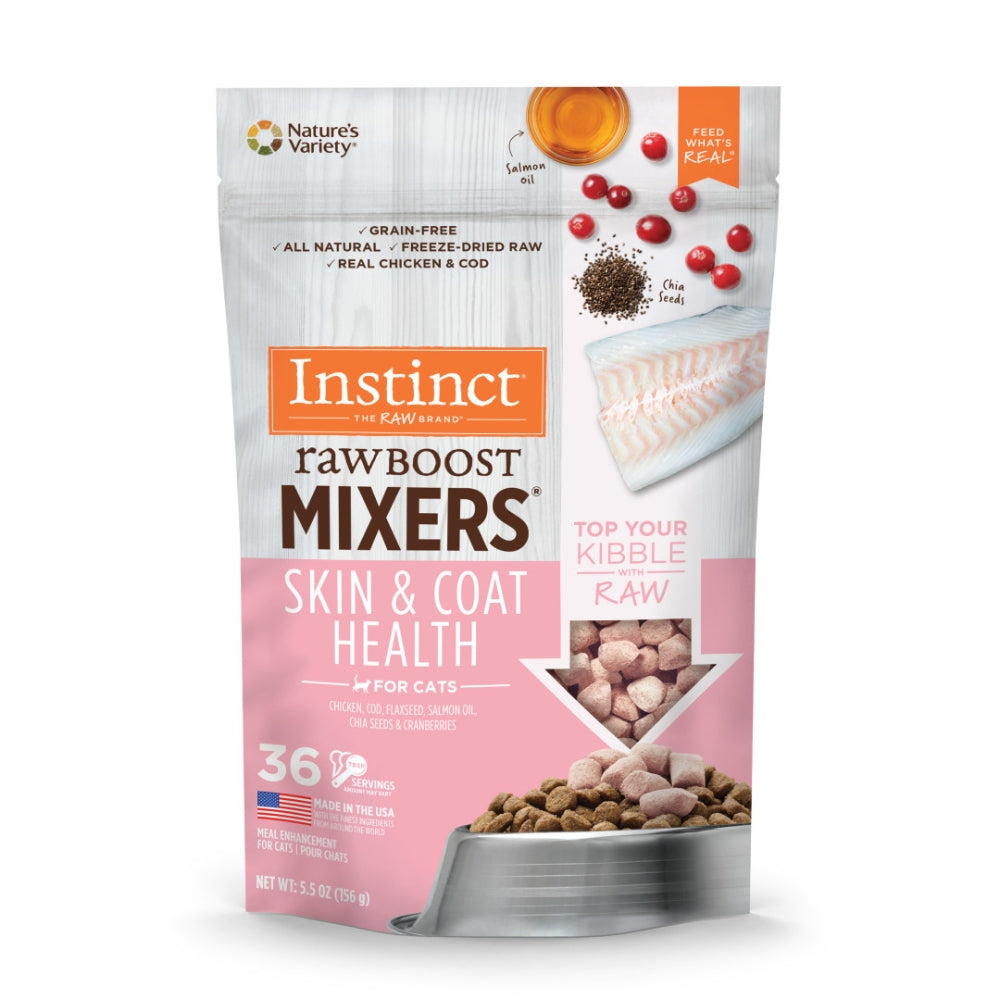 Instinct Freeze-Dried Raw Boost Mixers Grain-Free Skin & Coat