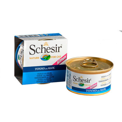 Schesir Kitten Tuna with Aloe in Jelly Canned Cat Food