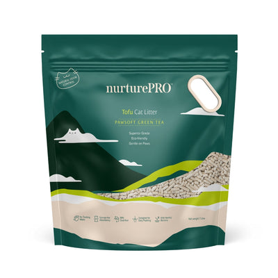 Nurture Pro Tofu Cat Litter – Green Tea 7L