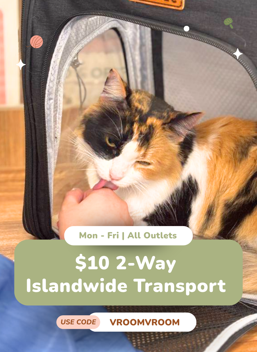 $10 2-Way Transport