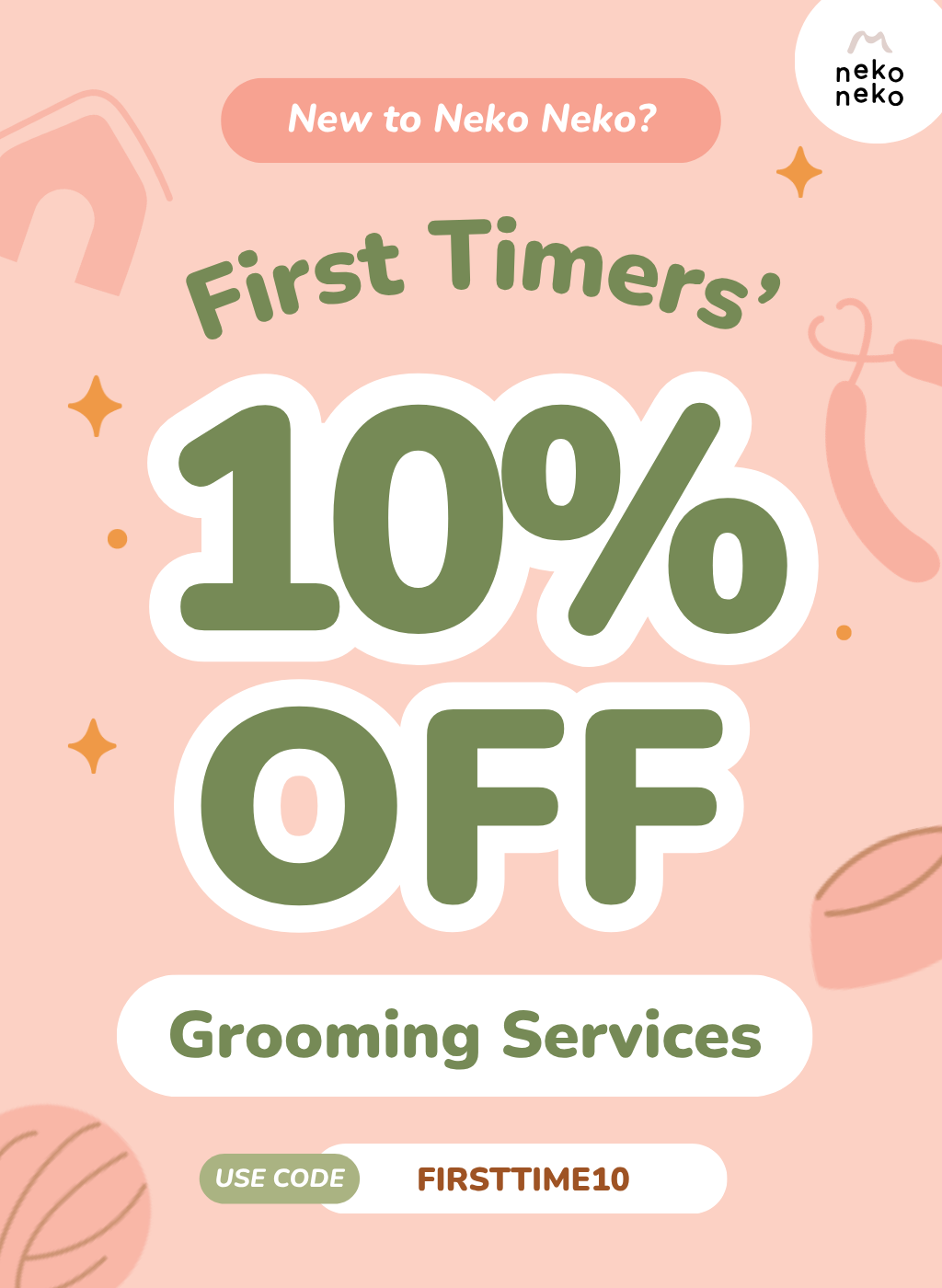 10% OFF First Groom