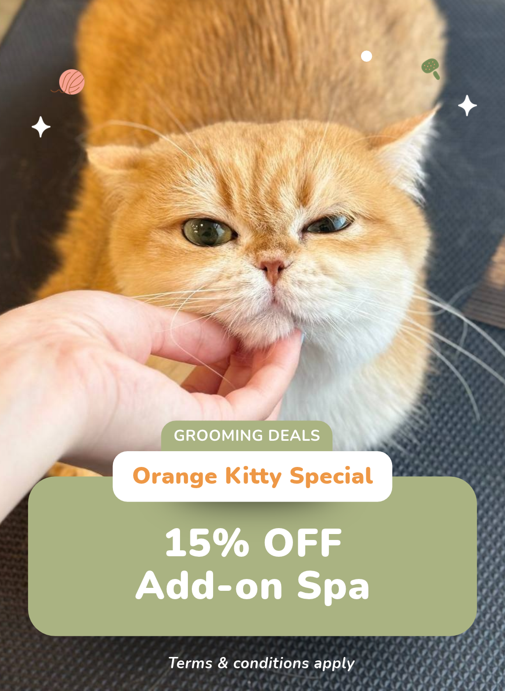 15% OFF Add-on Spa